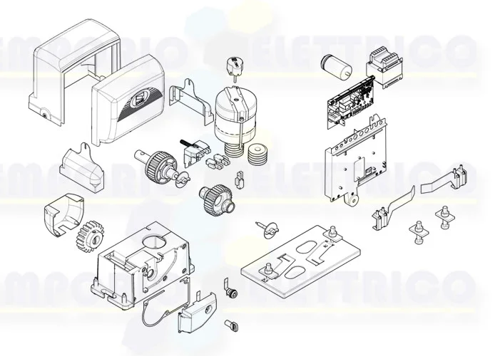 came Seite Ersatzteile des Motors 001bx-78 bx-78 