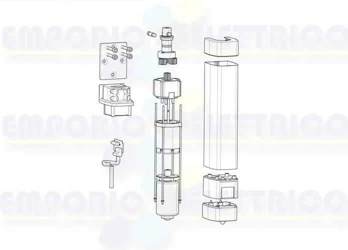 came Seite Ersatzteile des Motors 001stylo-rme stylo-rme