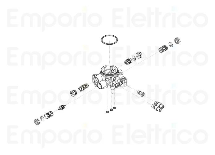 faac Ersatzteil der Gruppe der Bypass-Kappe für Entriegelung '05 400/422 4180415