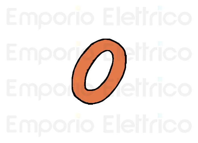 faac Ersatzteil bonded seal 1/8 gas cent. 89096 dicktoma 63003231