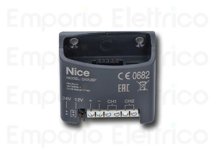 nice Universal-Hardwareschnittstelle für Steckempfänger der Baureihe oxi ox2ubp